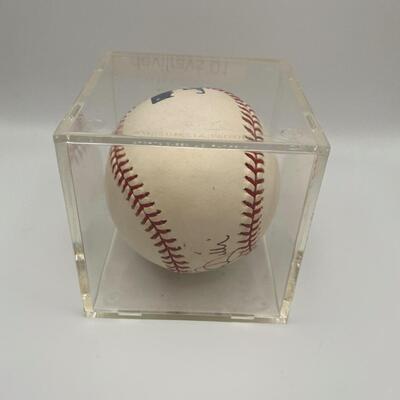 -90- Signed Baseball | Gerald Williams | DevilRays