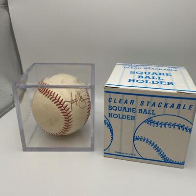 -92- Signed Baseball | Mike Harley and Harold Banies