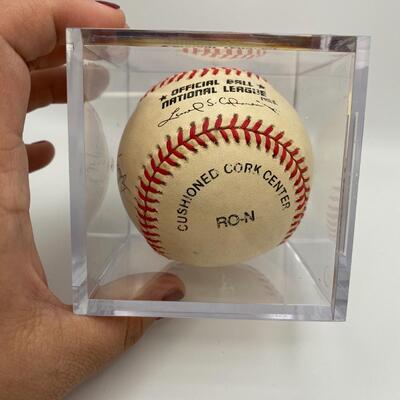 -93- Signed Baseball | Cal Andres Galarraga