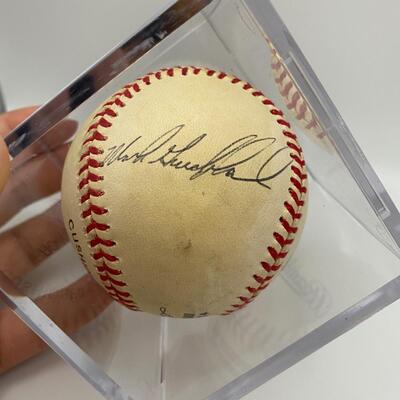 -94- Signed Baseball | Mark Gradziclanck