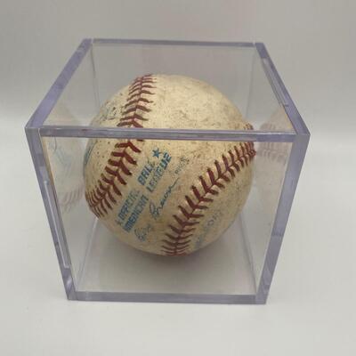 -96- Signed Baseball | Paul Molitor And Chris Boise