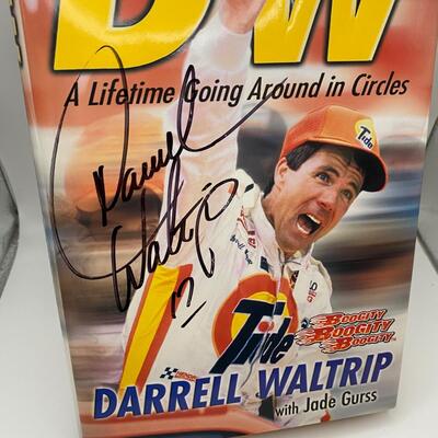 -102- NASCAR | Signed Darrell Waltrip Book