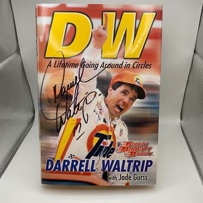 -102- NASCAR | Signed Darrell Waltrip Book