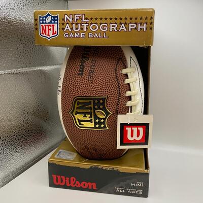-105- Bryan Noble | Autographed Mini Football