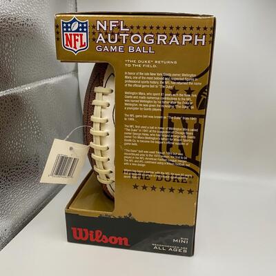 -105- Bryan Noble | Autographed Mini Football