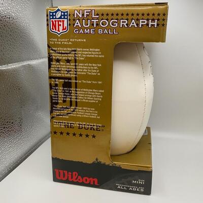 -105- Bryan Noble | Autographed Mini Football