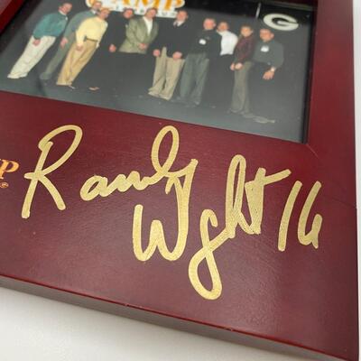 -106- Packers Randy Wright | Framed And Signed Photo