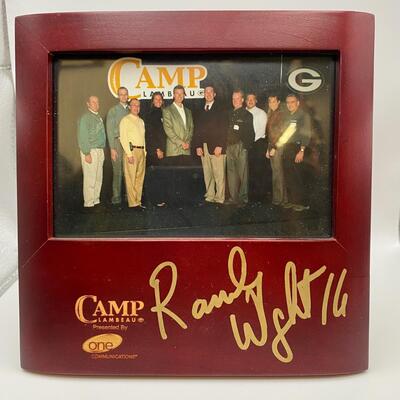 -106- Packers Randy Wright | Framed And Signed Photo
