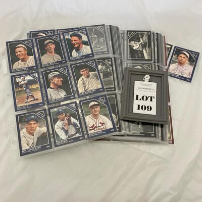 -109- Baseball | Mixed Stack Of Cards