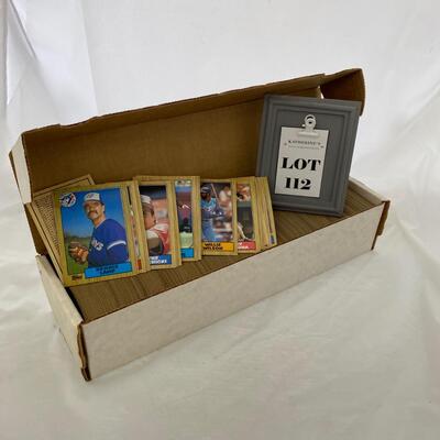 -112- 1987 Topps | 1-792 Baseball Cards