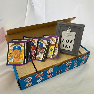 -113- 1989 Donruss | Boxed Baseball Cards