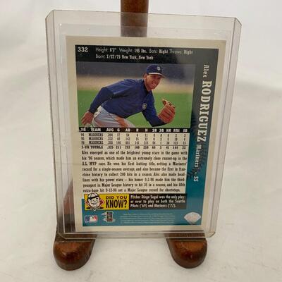 -130- Alex Rodriguez | Texas Rangers And Seattle Mariners Card
