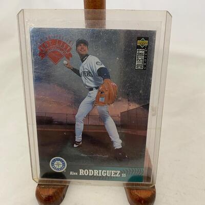 -130- Alex Rodriguez | Texas Rangers And Seattle Mariners Card