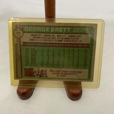 -131- George Brett | 1976 Royals Baseball Card