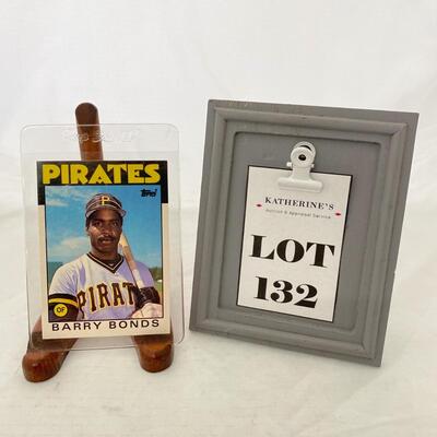 -132- Barry Bonds | Pirates Baseball Card