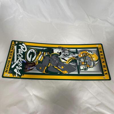 -135- Packers | Signed Locker Room Sign