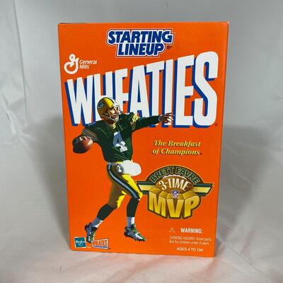 -136- Brett Favre | Wheaties Starting Lineup Figure