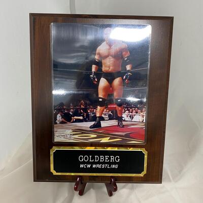 -145- WCW | Goldberg Plaque