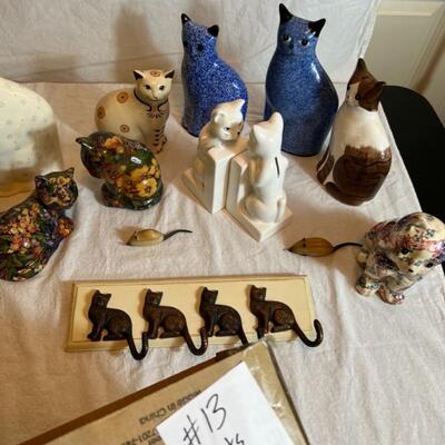 Cat Decor Decorations Lot