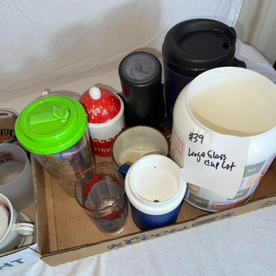 Lot of Vintage Glasses and Cups