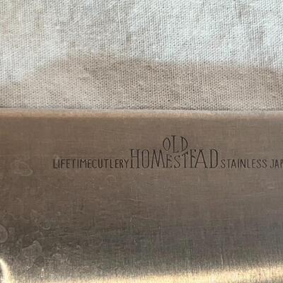 Lot of 3 Old Homestead Japanese Knives