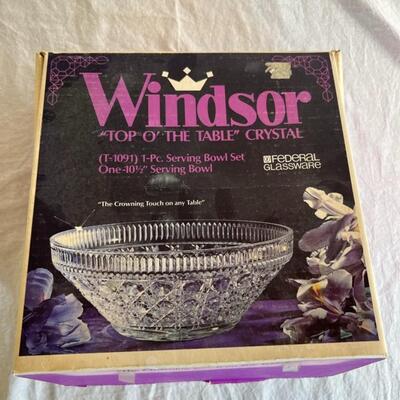 Windsor Crystal Bowl