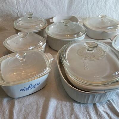 Pyrex and Corningware Huge Lot