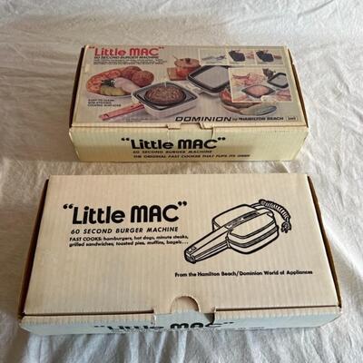 Little Mac Burger Machine (2) New In Box