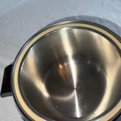 1950â€™s Penguin Aluminum Round Hot & Cold Server West End