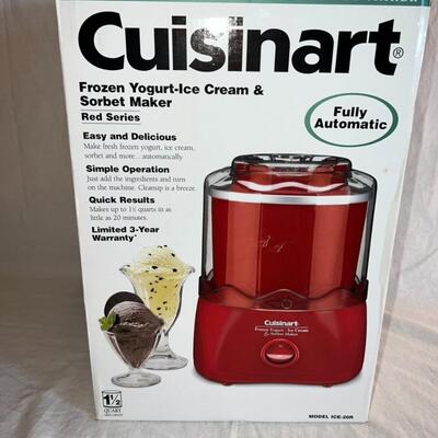 Cuisinart Ice Cream/Sorbet Maker New In Box
