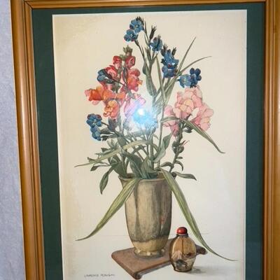 2 Laurence Perugini Floral Painting