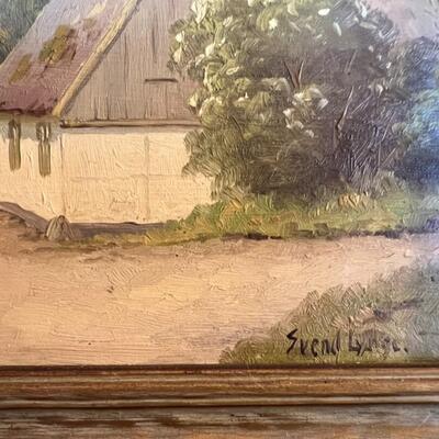 2 Svend Lynge Paintings