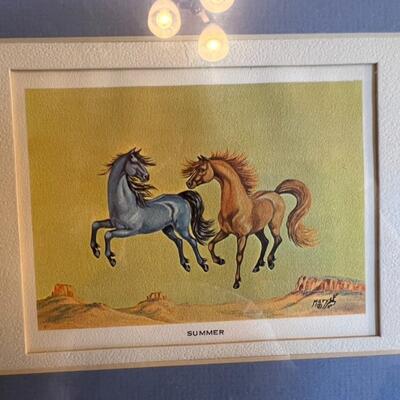 Artist Mary Summer Horse Print