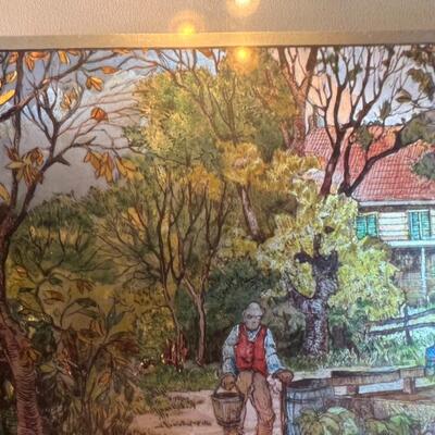 Lionel Barrymore "The Old Farm" Print