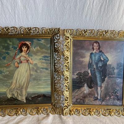 2 Little Boy Blue Vintage Prints