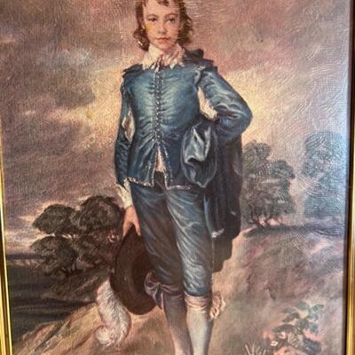2 Little Boy Blue Vintage Prints