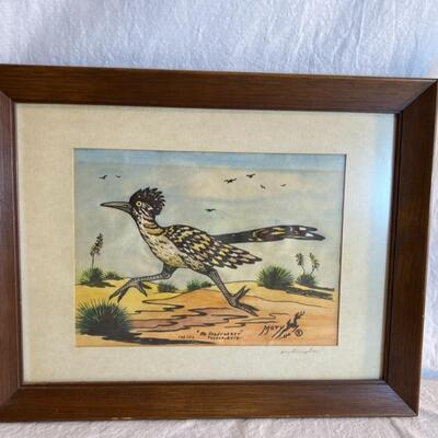 Artist Mary "Mr. Roadrunner" Painting 1 of 100