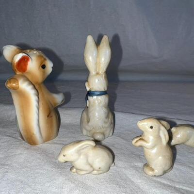 Antique Porcelain Japanese Made Figures