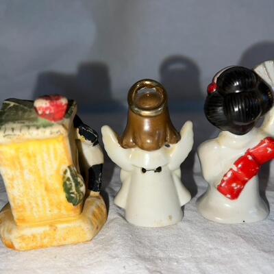 Antique Porcelain Japanese Made Figures