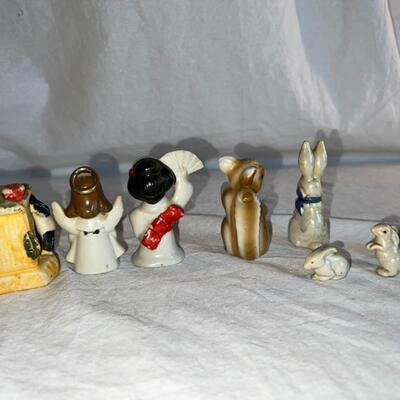 Antique Porcelain Japanese Made Figures