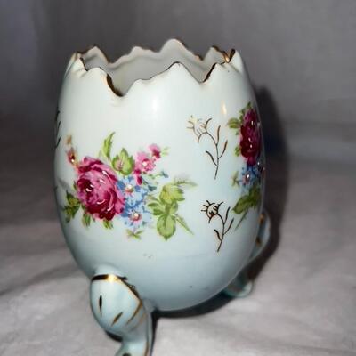 Antique Napcowear Japan Ceramic Egg