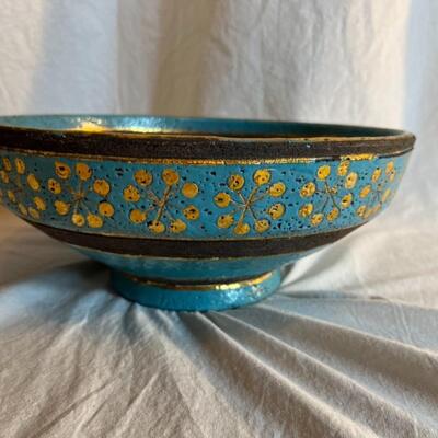 Vintage Numbered Pottery Large Bowl 95/251