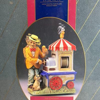 Melody In Motion Peanut Vendor Serji Nakane Hand Painted Japan