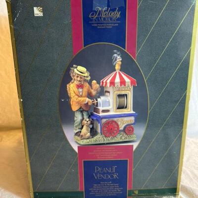 Melody In Motion Peanut Vendor Serji Nakane Hand Painted Japan