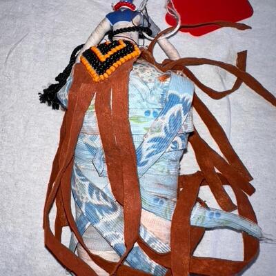 Vintage Handmade African Doll