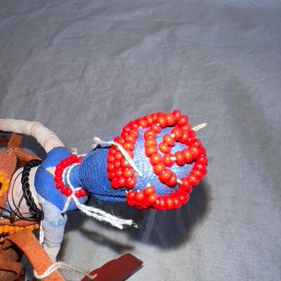 Vintage Handmade African Doll