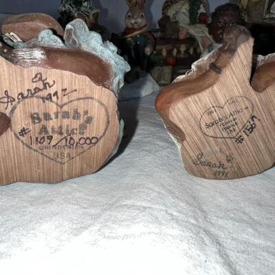 Signed Sarah's Attic Huge Lot Of Figures