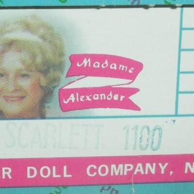 1989 Madame Alexander 10" Portrette Scarlett Jubilee II