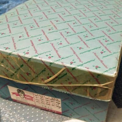 1966 Madame Alexander 17" Elisa Ballerina in Silver tutu. In Original Box.