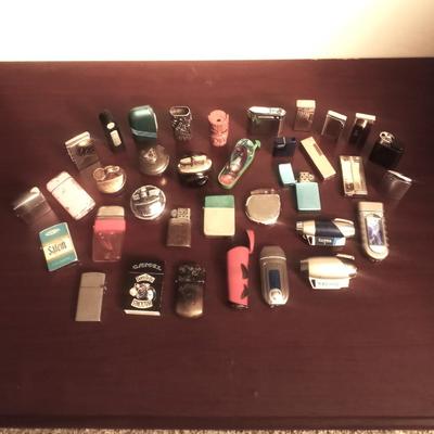VARIETY OF LIGHTERS